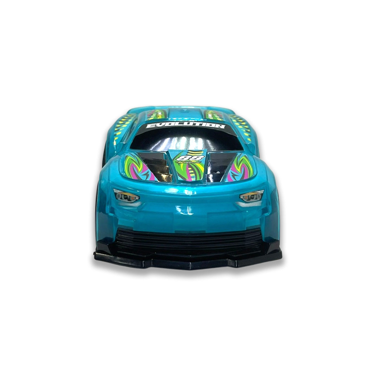 1:24 Light & Sound Pull Back Evolution Racer( Green Version )