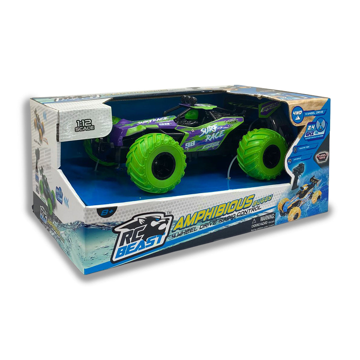 1:12 RC Surf Race Buggy (Green Version)