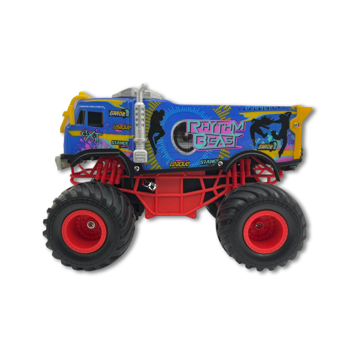 1:24 RC Flashing Light Beat Rhythm Truck