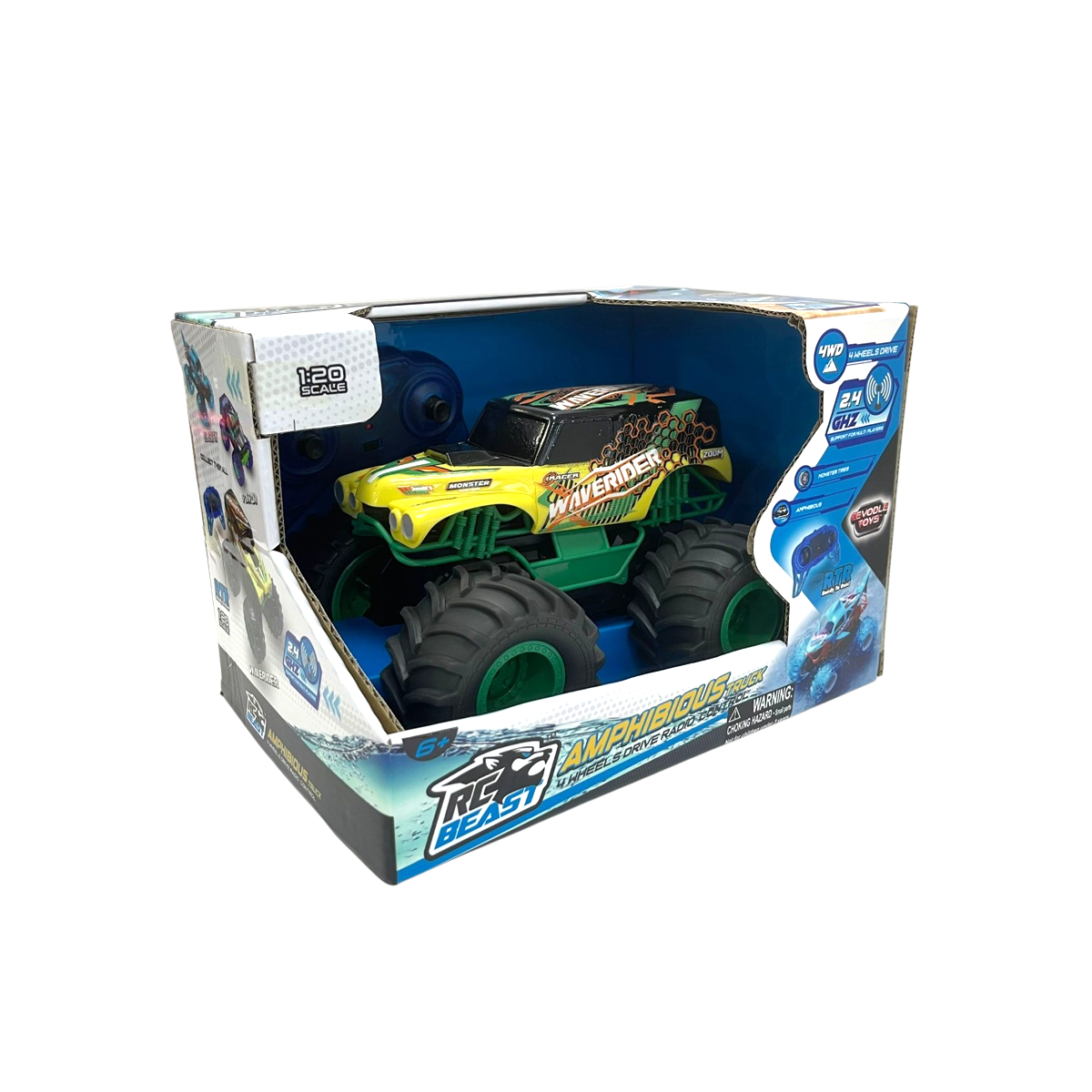 1:20 RC 4WD Amphibious WaveRider Truck