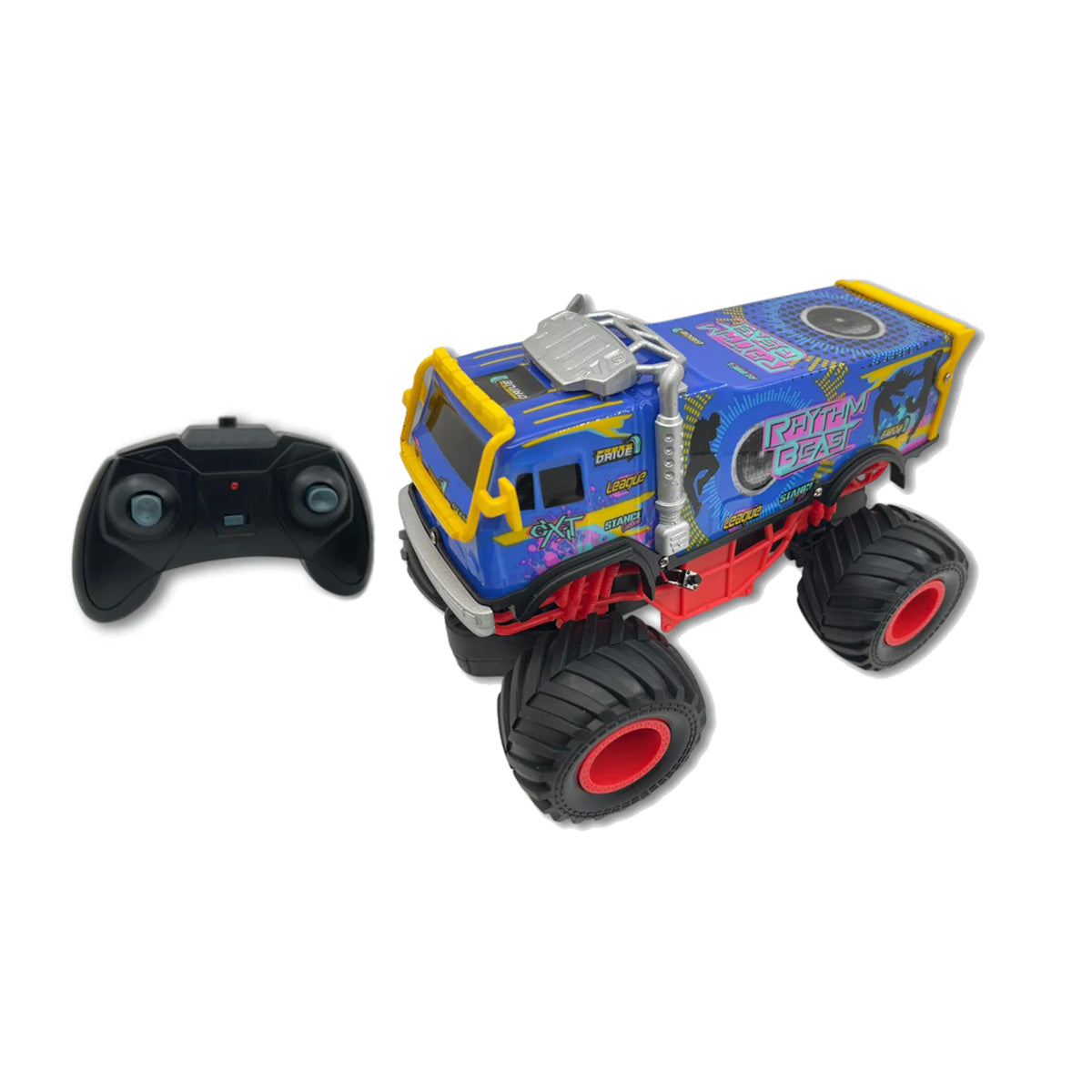 1:24 RC Flashing Light Beat Rhythm Truck