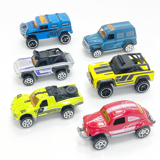 1:64 Die Cast Vehicles 6 Pack