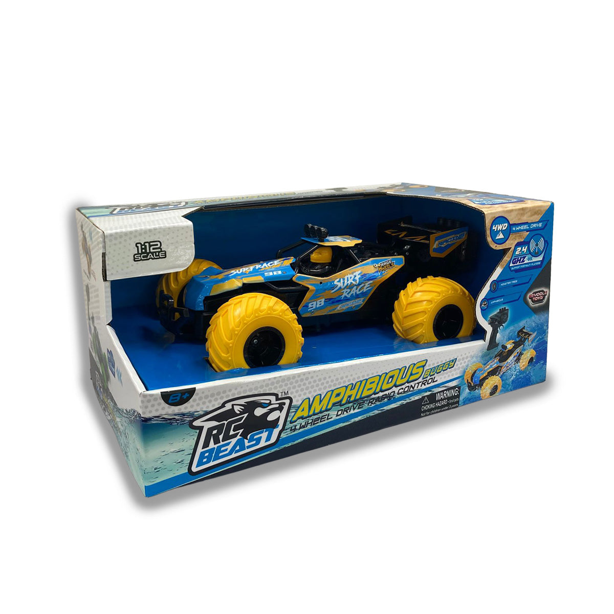 1:12 RC Surf Race Buggy (Orange Version)