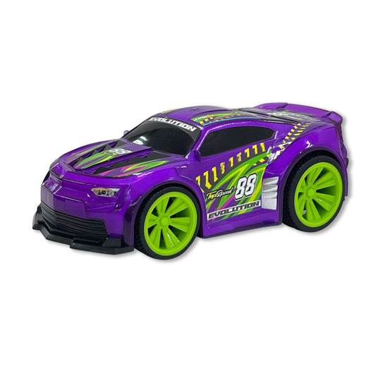 1:24 Light & Sound Pull Back Evolution Racer( Purple Version )