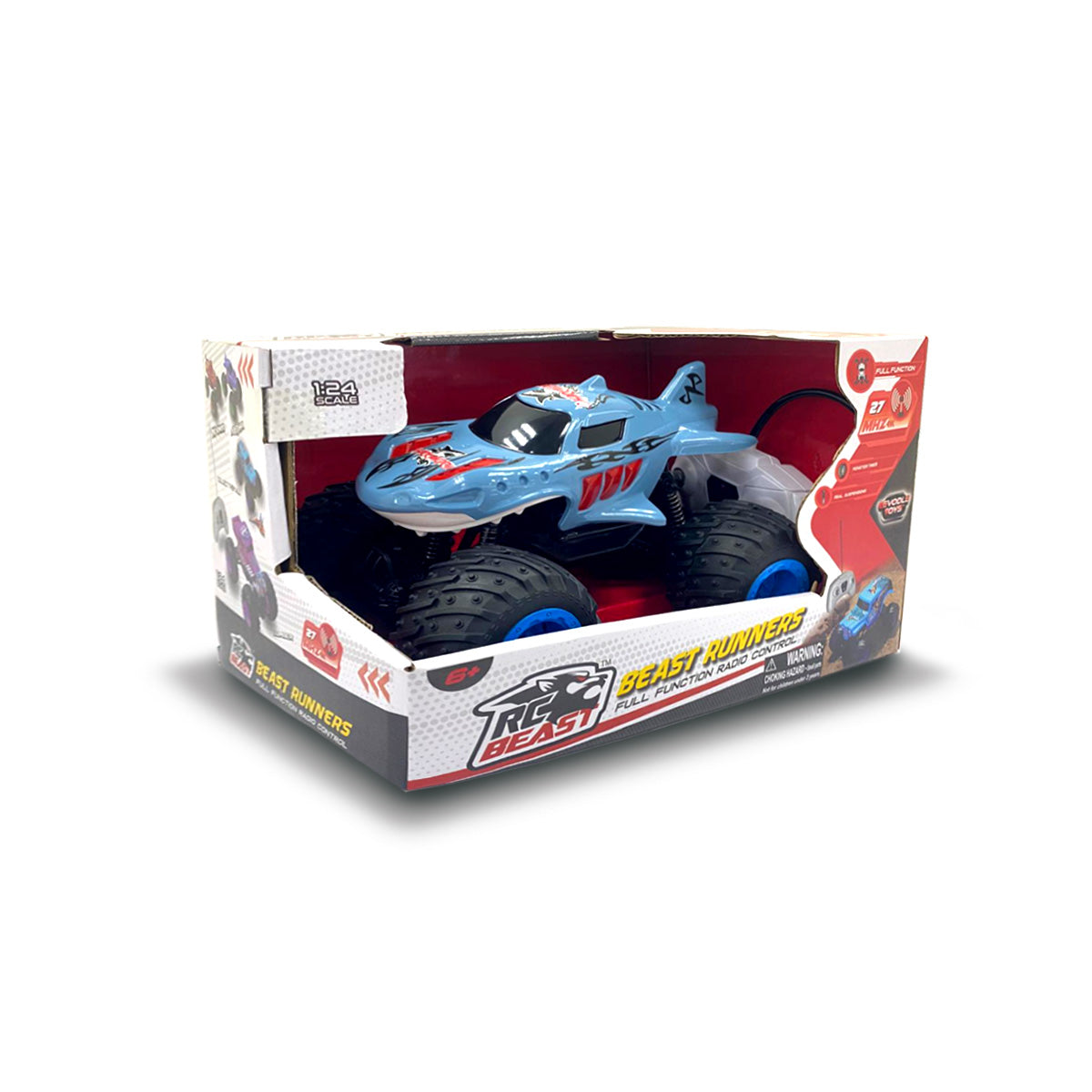 1:24 RC Shark Angry Monster Truck