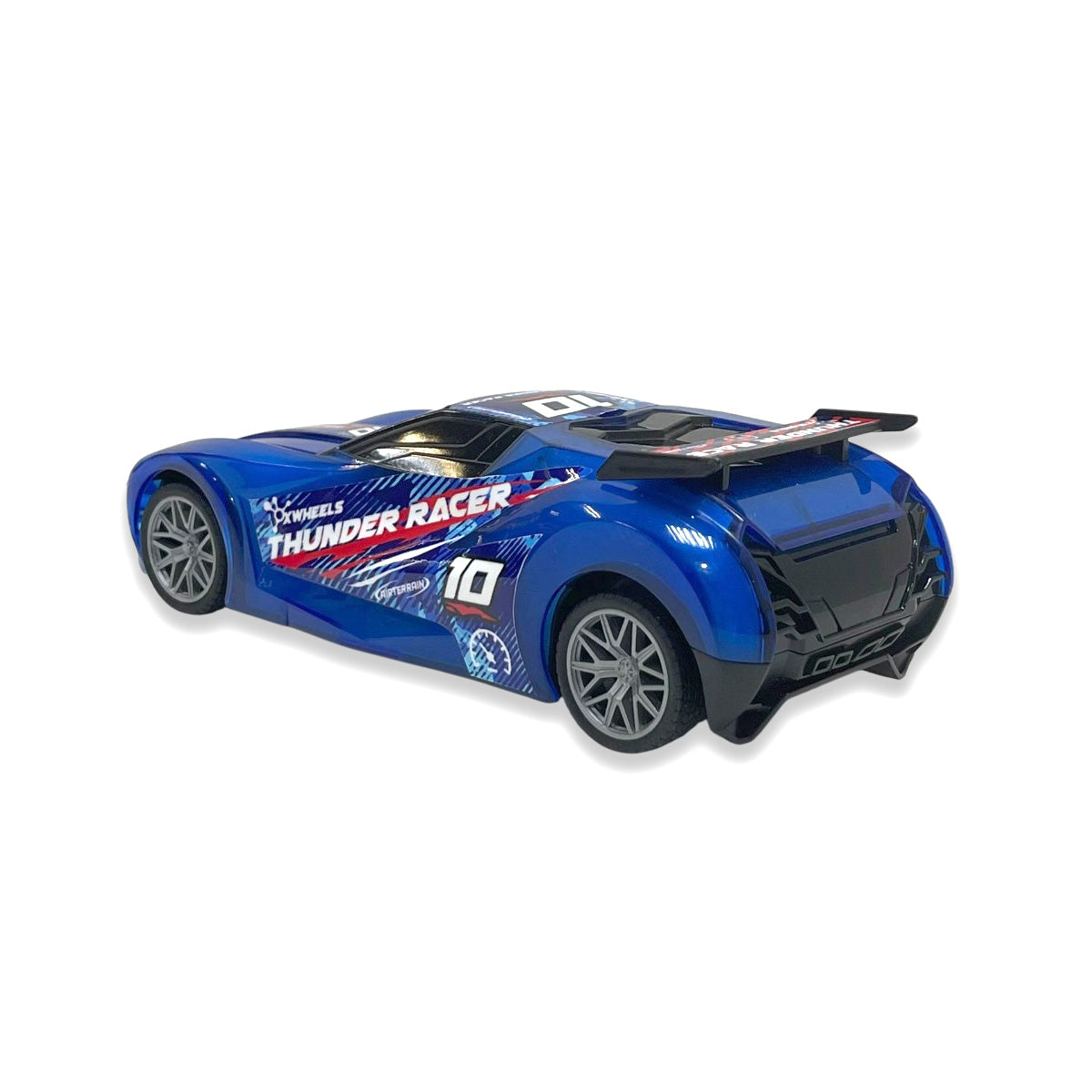 1:24 Light & Sound Pull Back Thunder Racer( Blue Version )