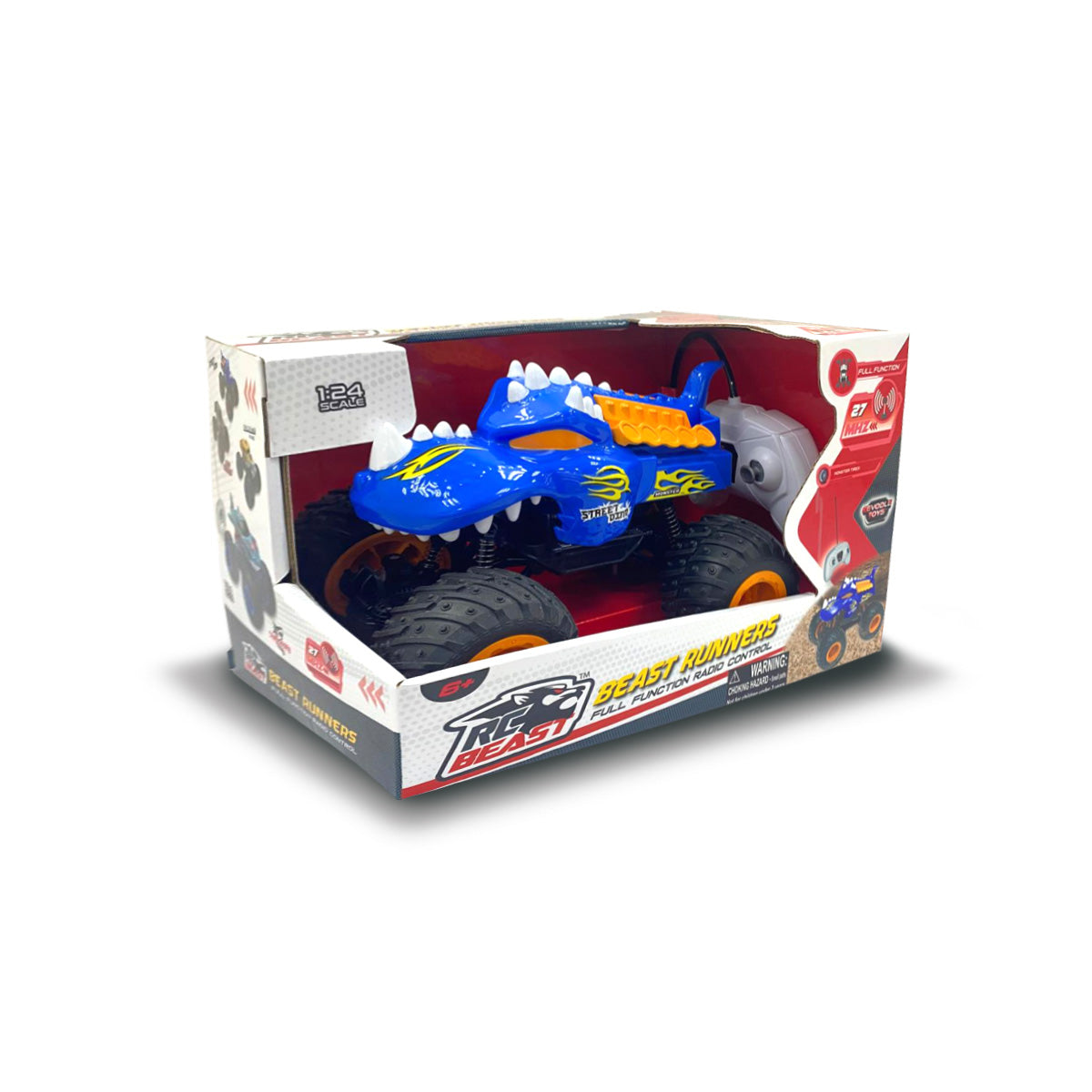 1:24 RC Street Dino Monster Truck