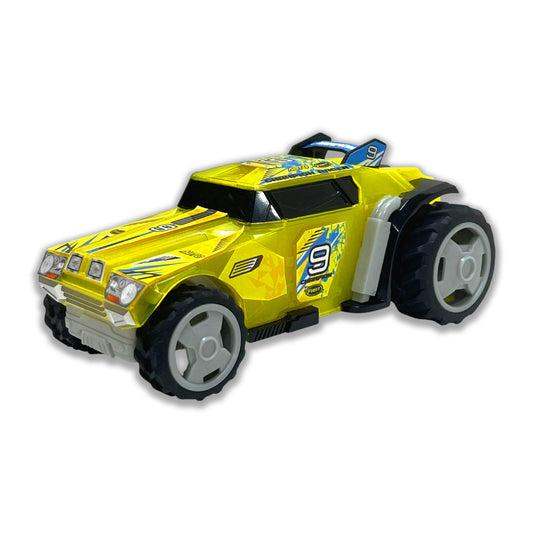 1:24 Light & Sound Pull Back Champion Racer ( Yellow Version )