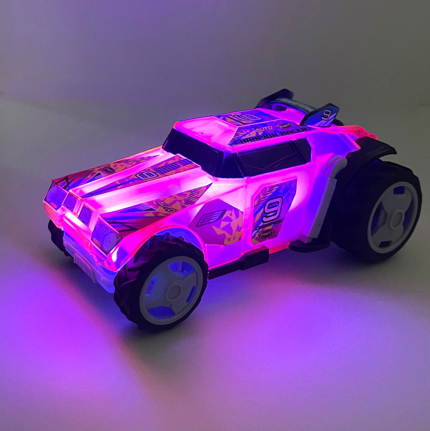 1:24 Light & Sound Pull Back Champion Racer( Pink Version )