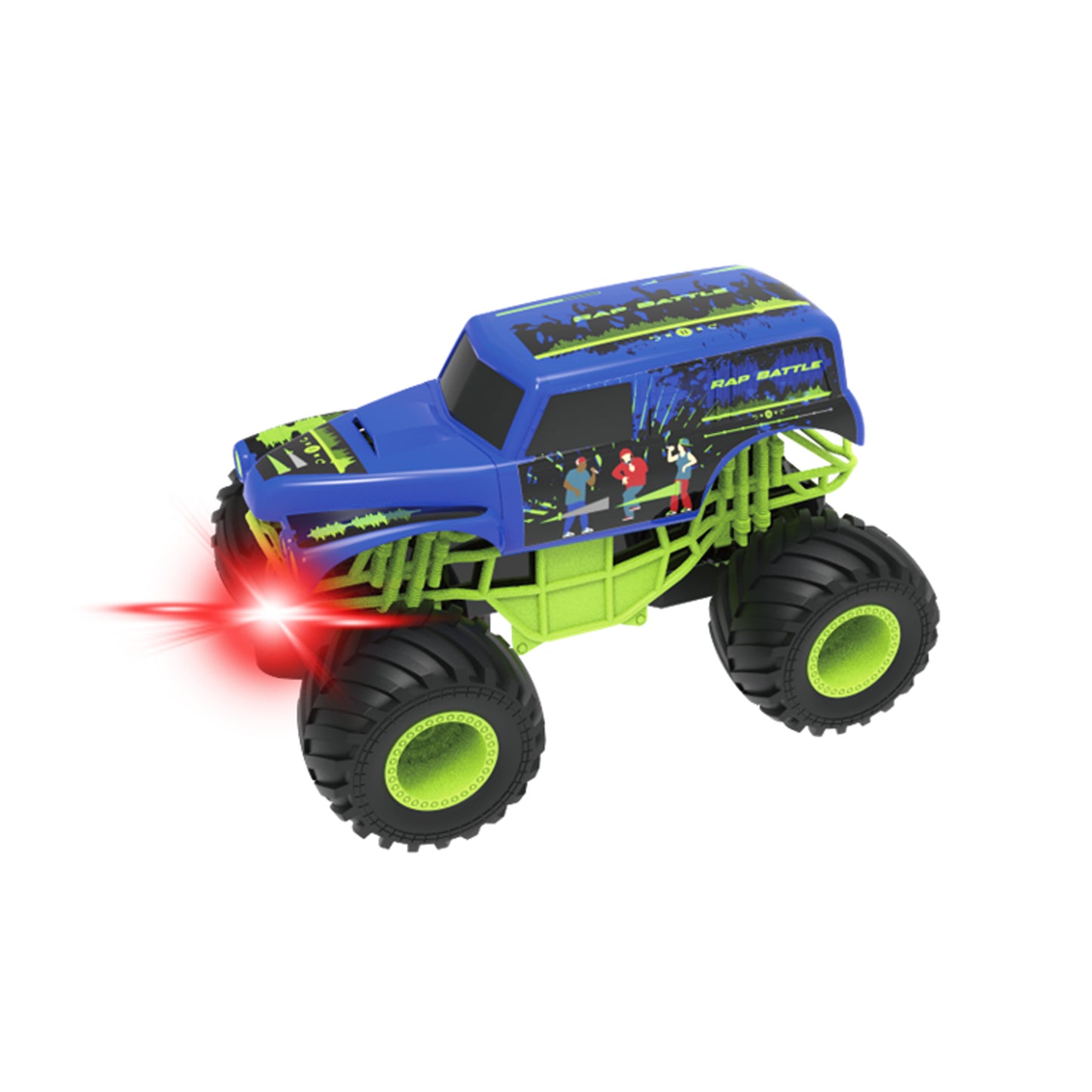 1:24 Light & Sound Rap Battle Offroad Truck
