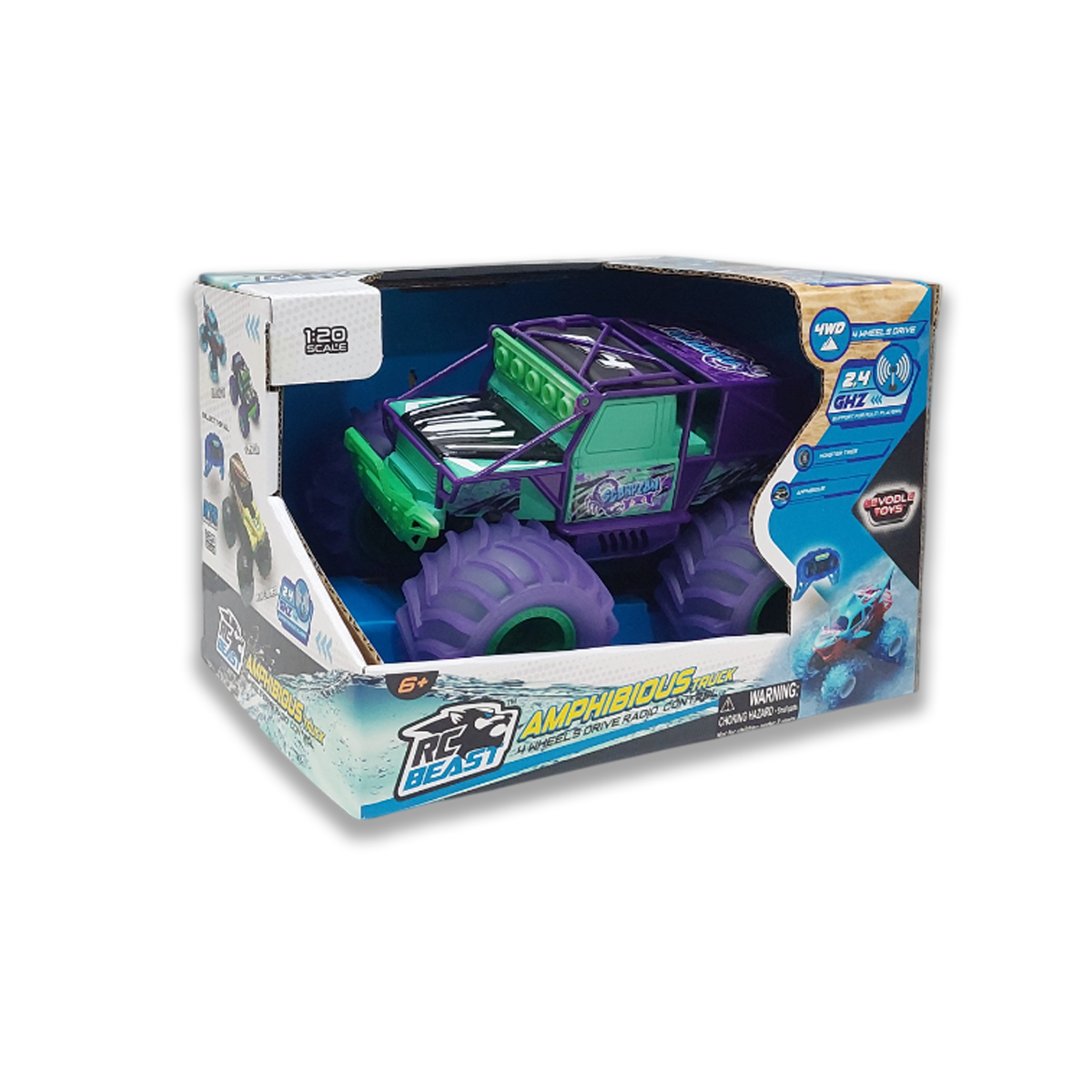1:20 RC 4WD Amphibious Scorpion Truck