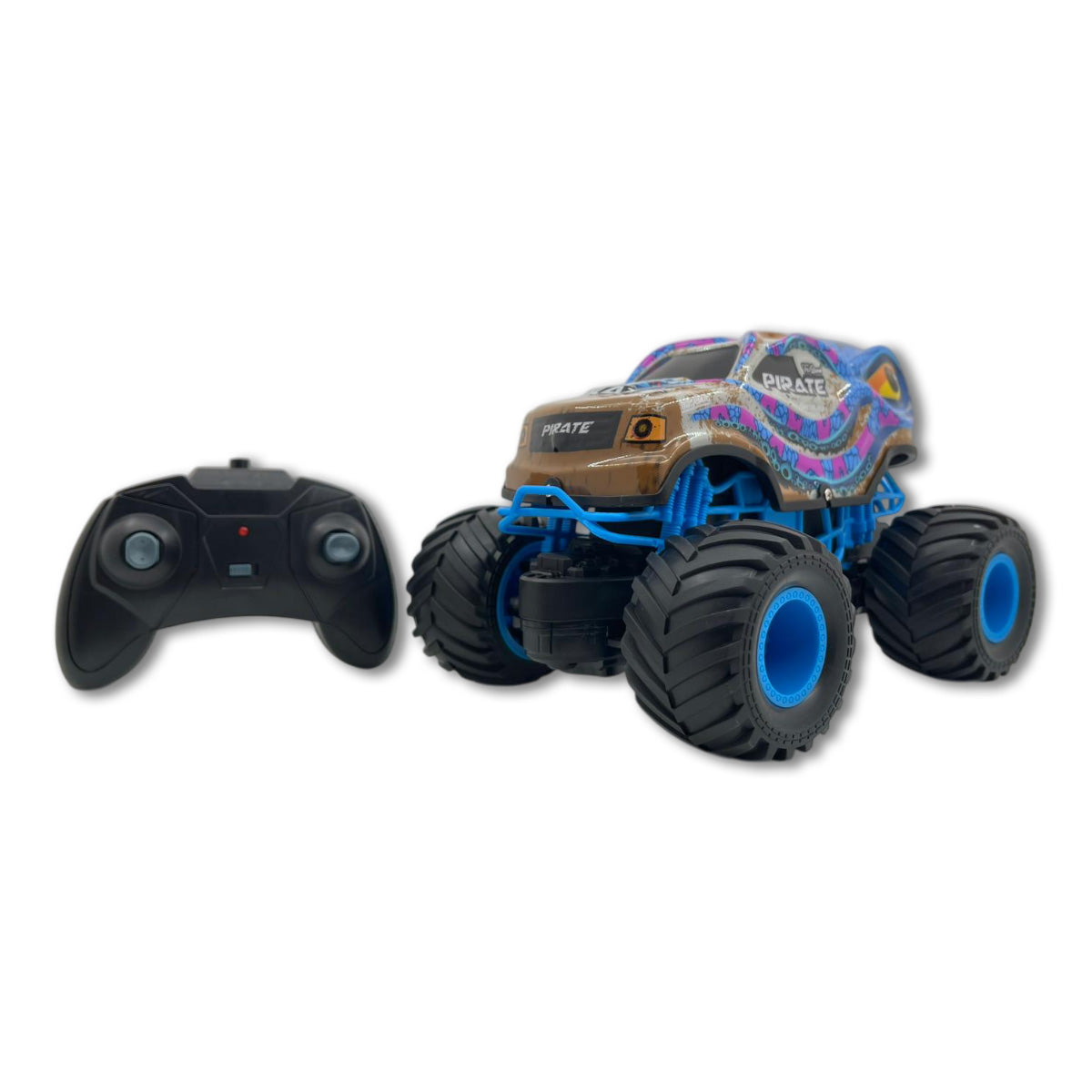 1:24 RC Flashing Light Pirate Truck